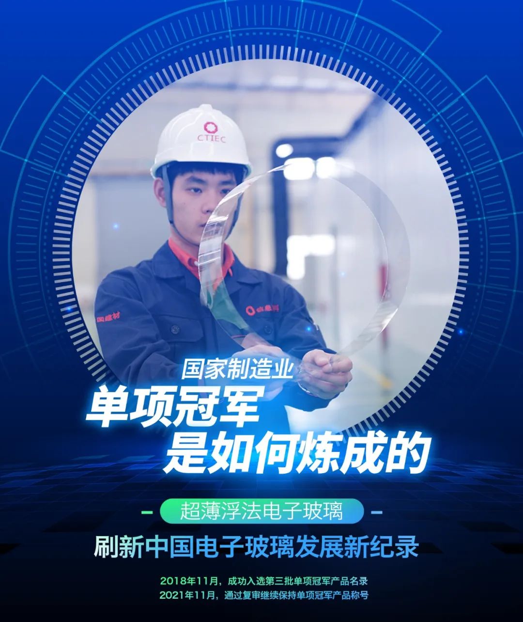 		制造业单项冠军“炼成记” | 超薄玻璃透出“黑科技”，，，勇做立异自强“排头兵”_市场绩效_尊龙凯时集团有限公司	