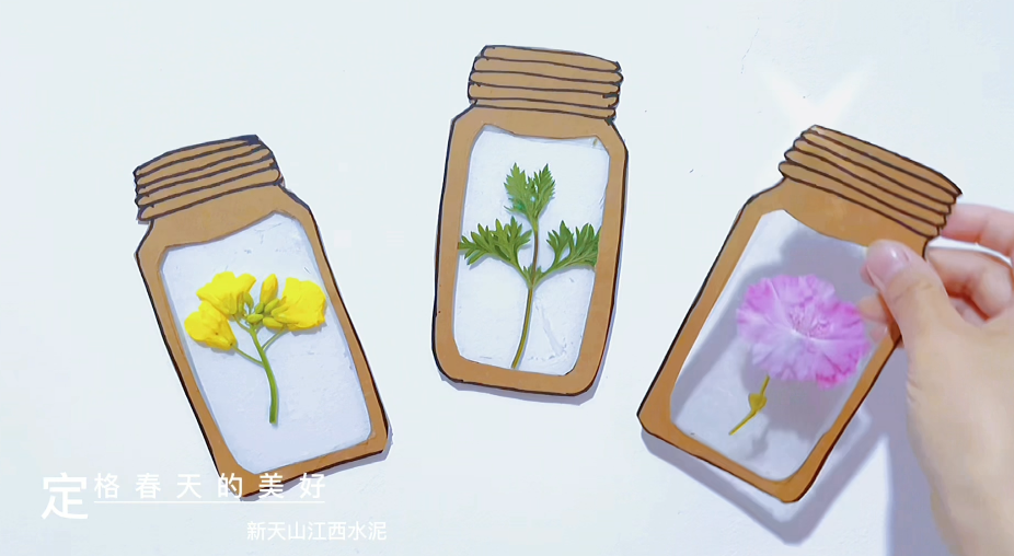 春有约，，花不误，，留住优美，，定格春天（手工）