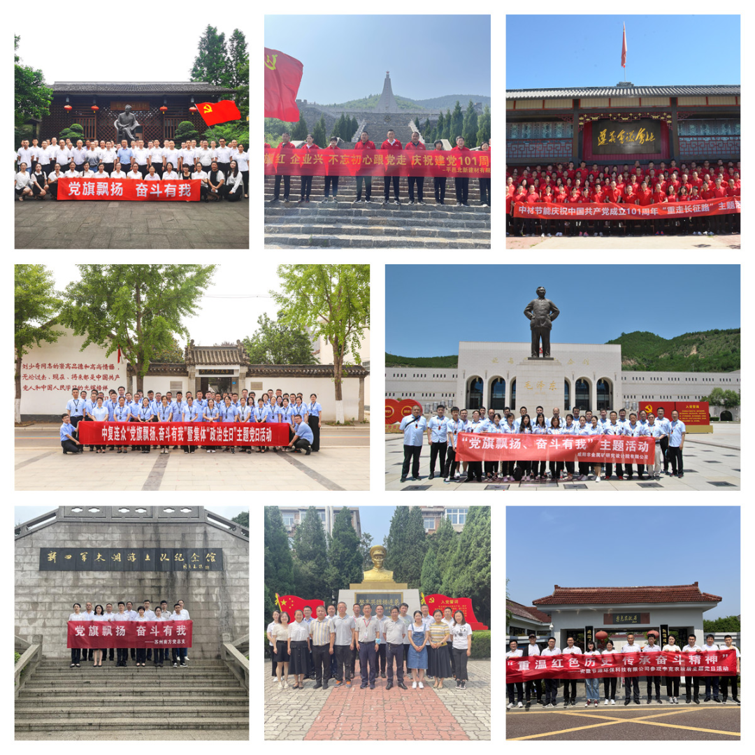 		喜迎二十大丨集团所属企业热烈开展“党旗飘扬 斗争有我”主题党日运动_员工关爱_尊龙凯时集团有限公司	