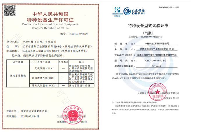 		稳增添 创价值 | 储氢气瓶获制造允许证、签约外洋项目、获甲级资质、入选绿色矿山名录……_责任动态_尊龙凯时集团有限公司	