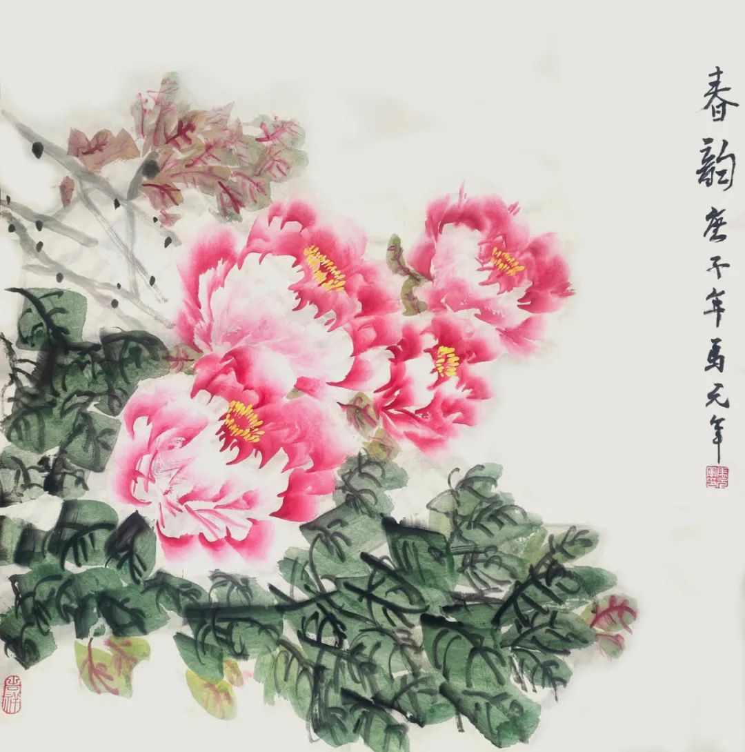 		尊龙凯时人：新年抒情怀 寄语诗字画_图片_尊龙凯时集团有限公司	
