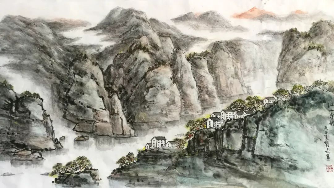 		尊龙凯时人：新年抒情怀 寄语诗字画_图片_尊龙凯时集团有限公司	