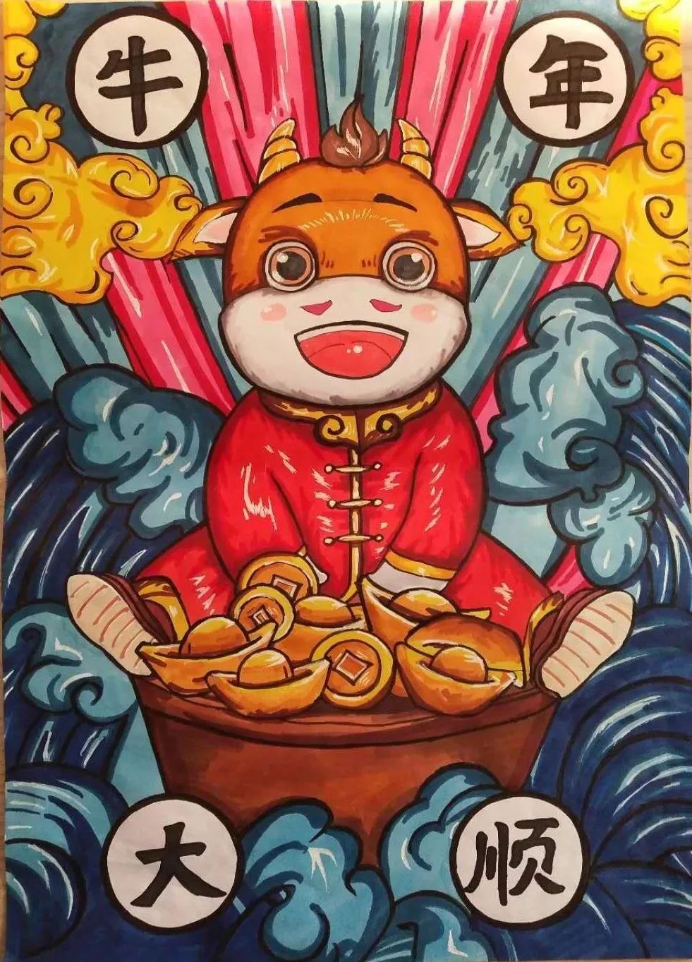 		新春新气象 | 我们用绘画转达优美，，，表达祝福_责任与文化_尊龙凯时集团有限公司	