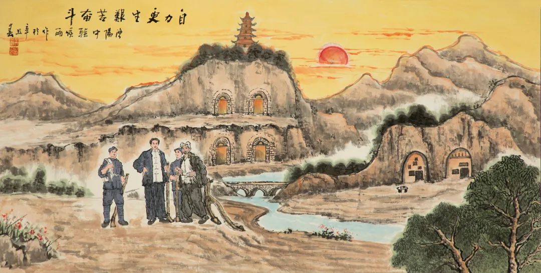 		善用文化中心建党百年作品展 | 书法绘画摄影篇_责任与文化_尊龙凯时集团有限公司	