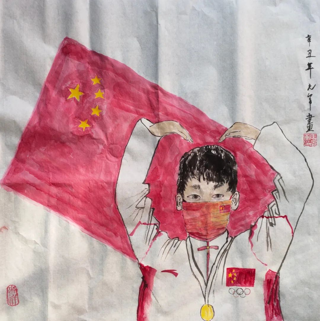 		我们用书法、绘画和诗歌表达喜悦，，，，祝福奥运健儿平安凯旋_故事_尊龙凯时集团有限公司	