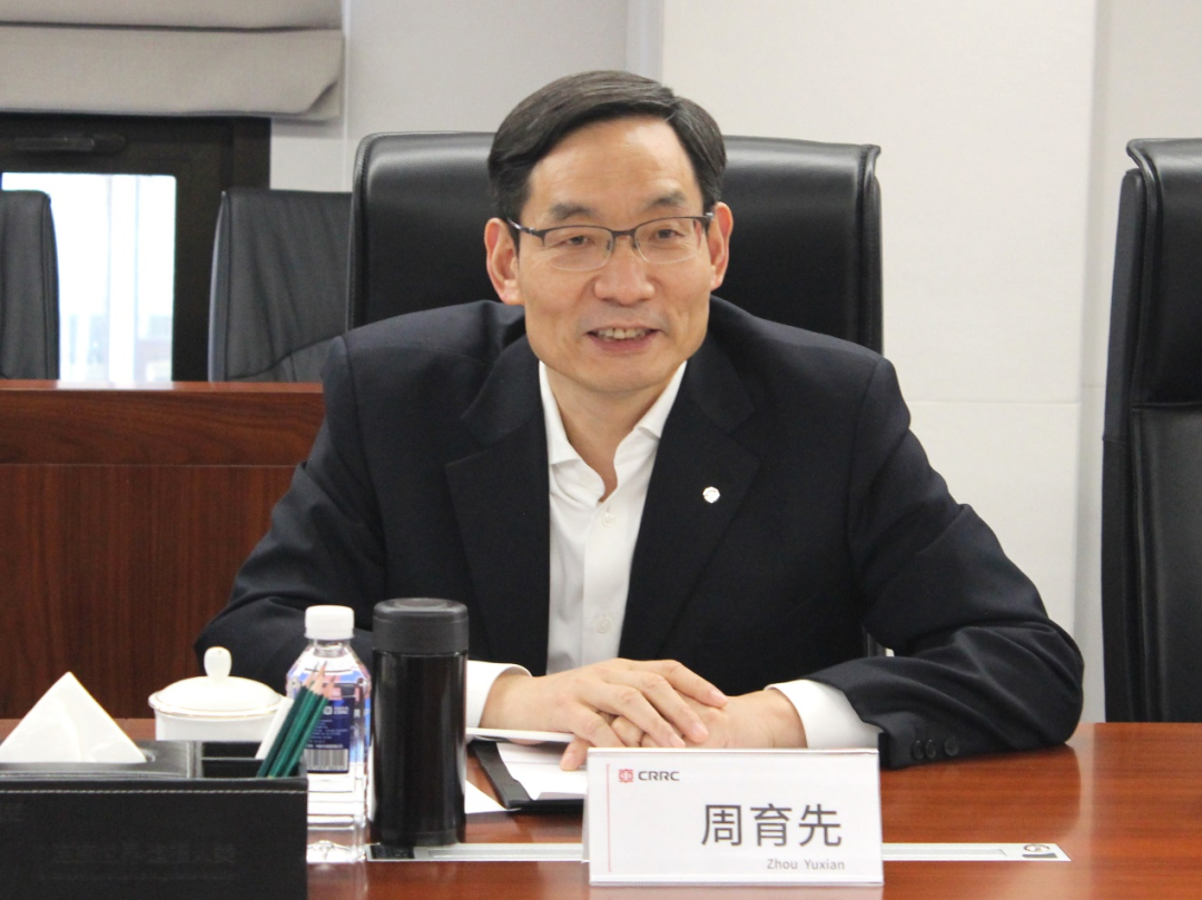 		周育先会见中国中车集团_国际交流_尊龙凯时集团有限公司	