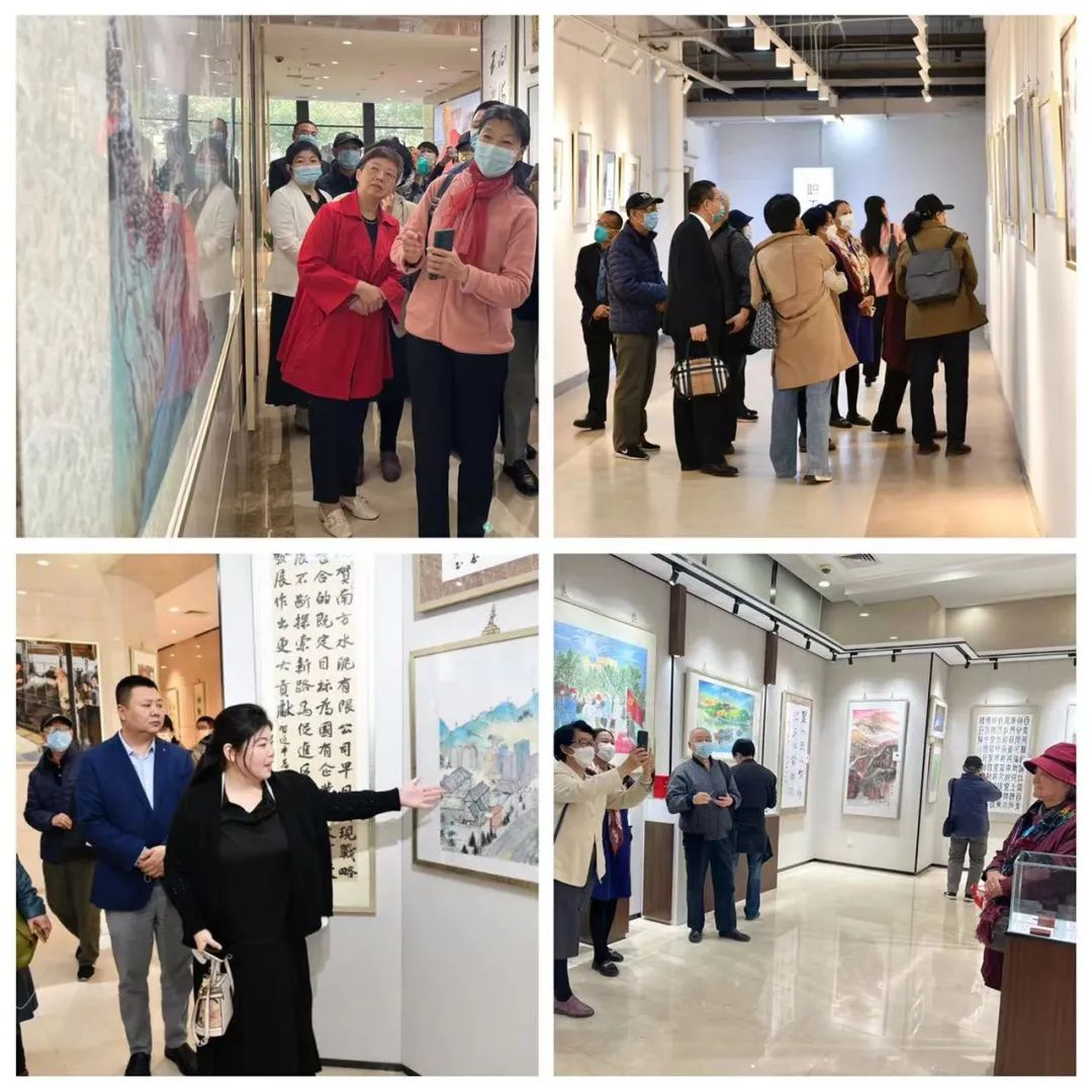  喜迎二十大 立功新时代 | 尊龙凯时集团善用文化中心主题字画展揭牌_要闻_尊龙凯时集团有限公司 