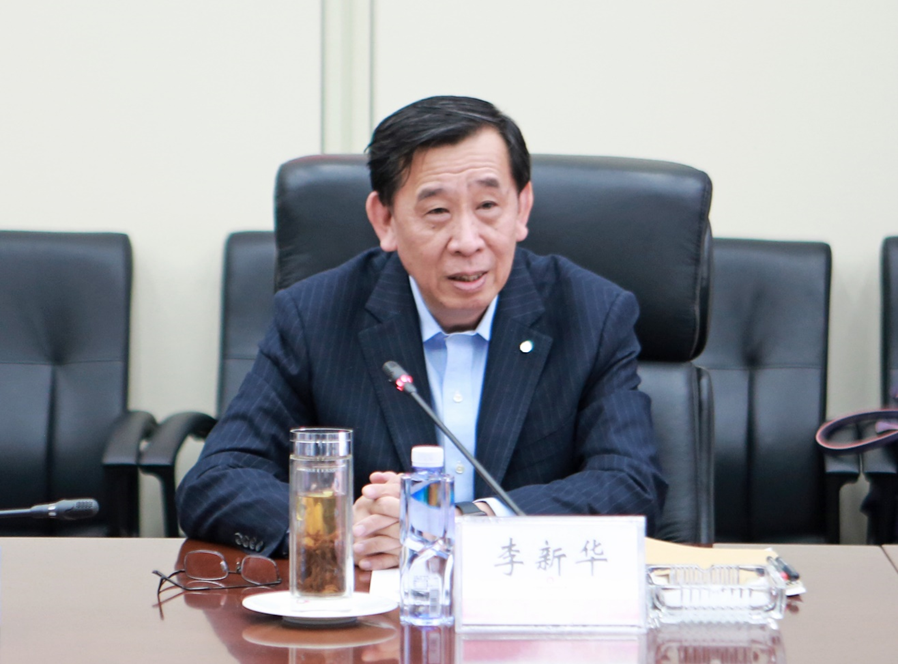 		李新华会见金风科技董事长武钢一行_幻灯片_尊龙凯时集团有限公司	