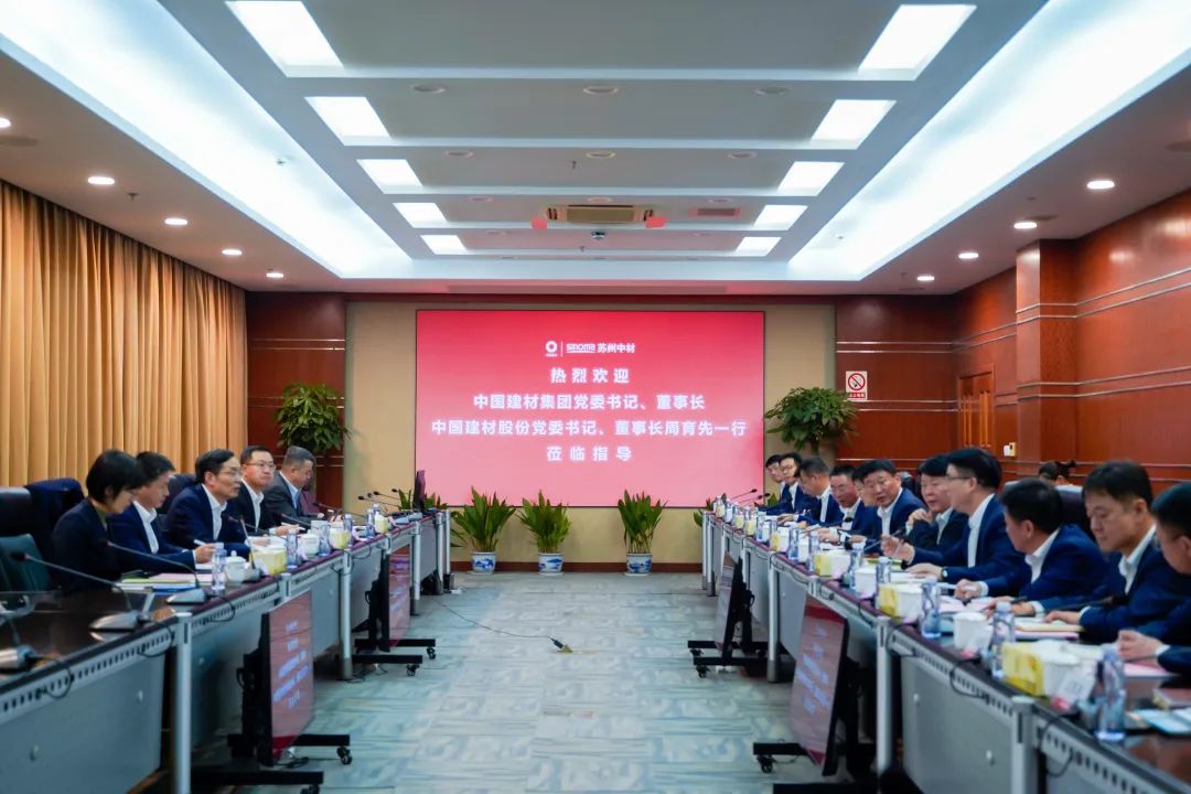 		 周育先出席中材国际“十五五”战略钻研会并调研在苏企业 _尊龙凯时要闻_尊龙凯时集团有限公司	